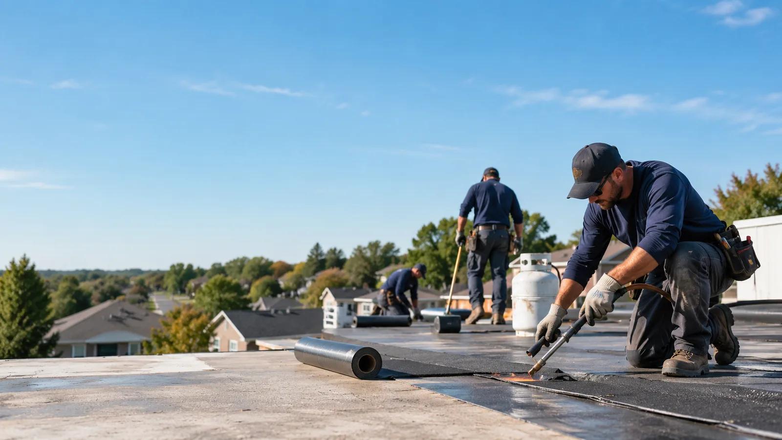 Flat Roof Leak Repair providers in La Porte, IN